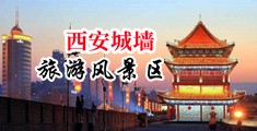 想被大鸡吧日逼视频中国陕西-西安城墙旅游风景区